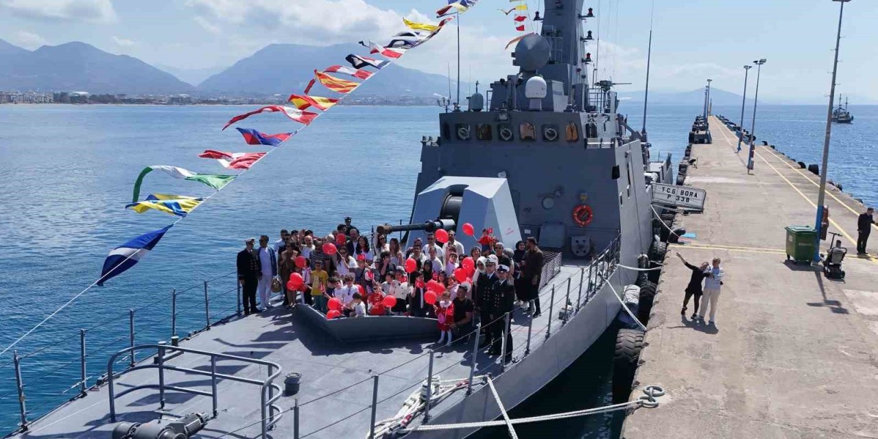 Tcg Bora Alanya’da Ziyarete Açıldı