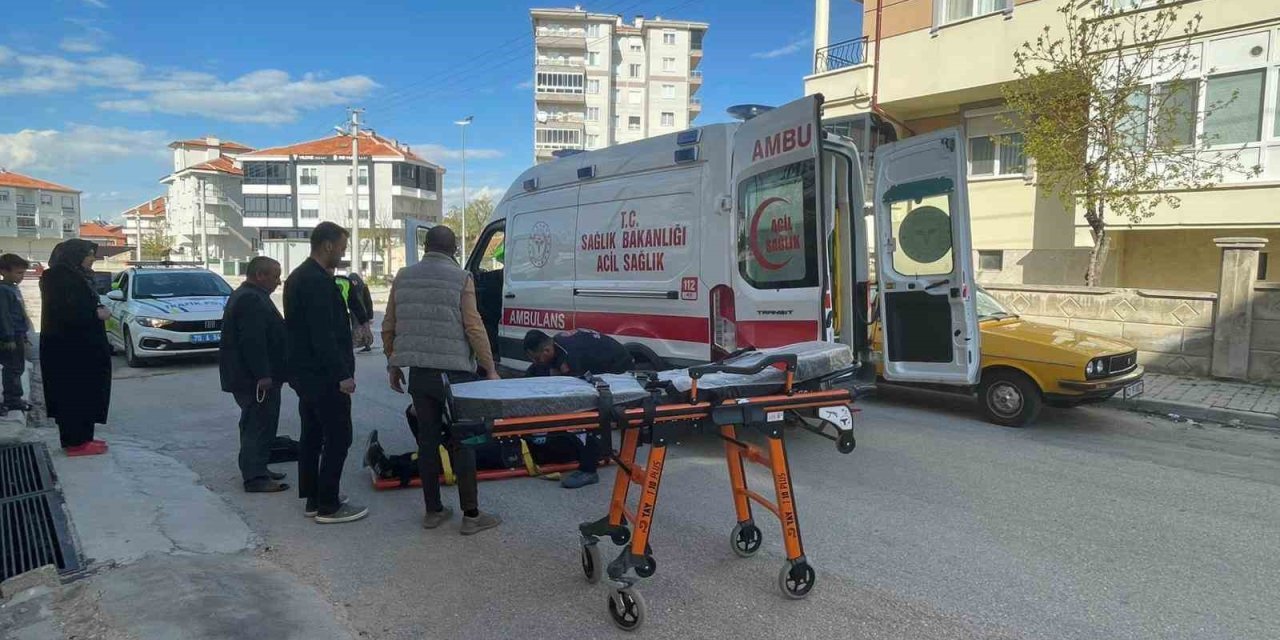 Karaman’da Devrilen Motosiklet Metrelerce Sürüklendi: 1 Yaralı