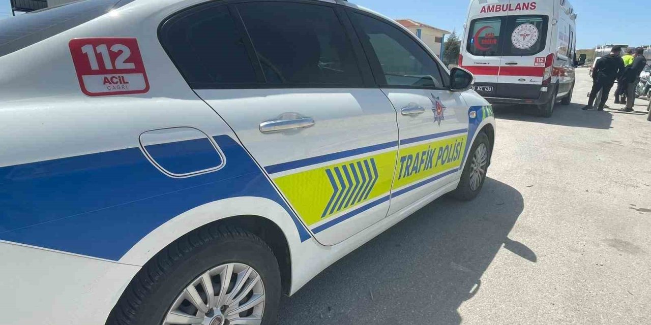 Karaman’da Motosiklet Kazası: 1 Yaralı