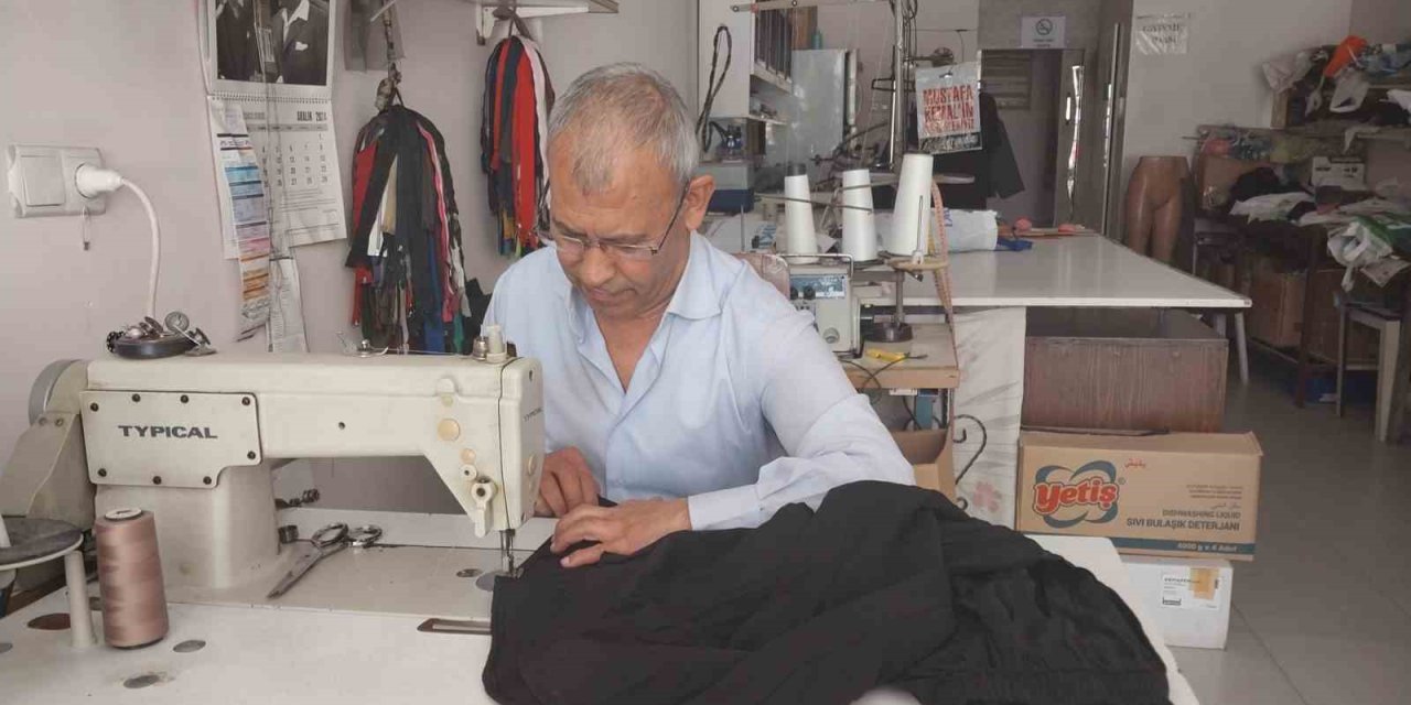 Çırak Bulunamayan Terzilikte Yarım Asrı Geride Bıraktı