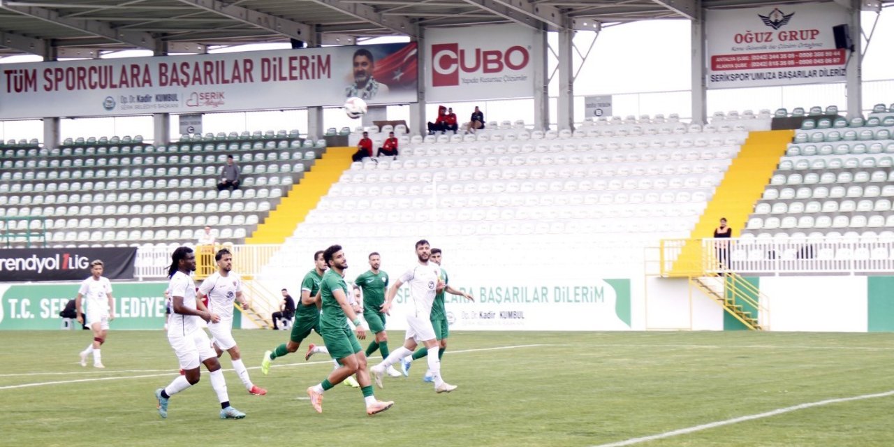 Trendyol 1. Lig: Serikspor: 4 - Atakaş Hatayspor: 2