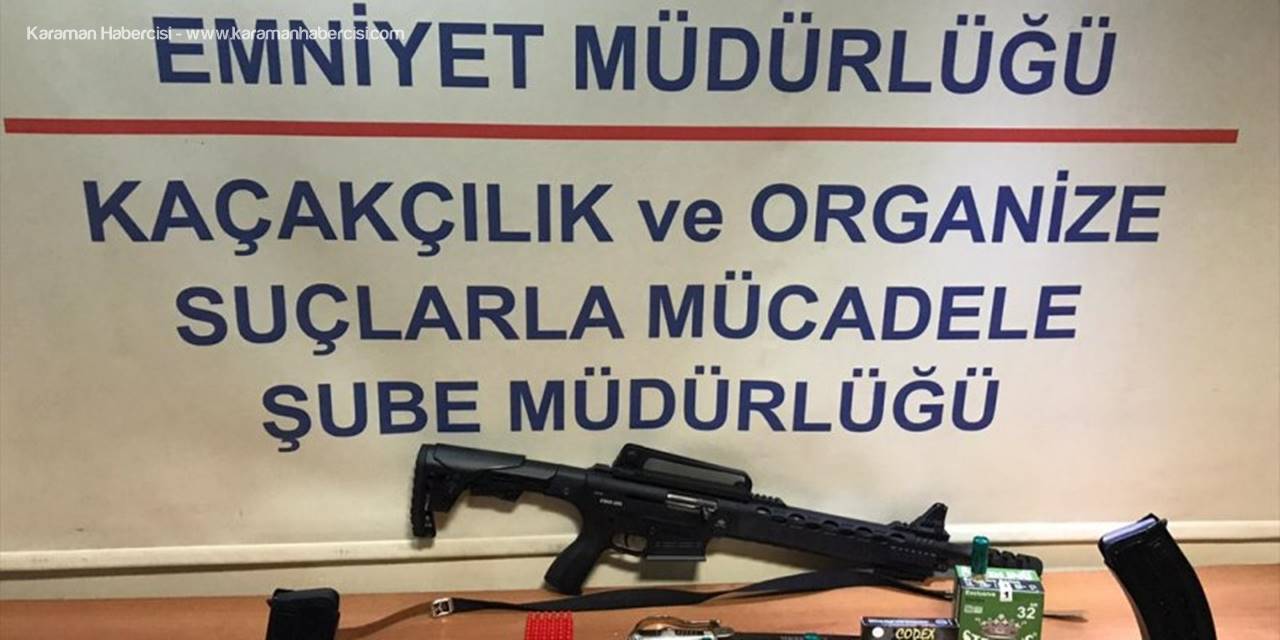 Niğde'de Eğlence Merkezinde Ruhsatsız Tüfek Ele Geçirildi