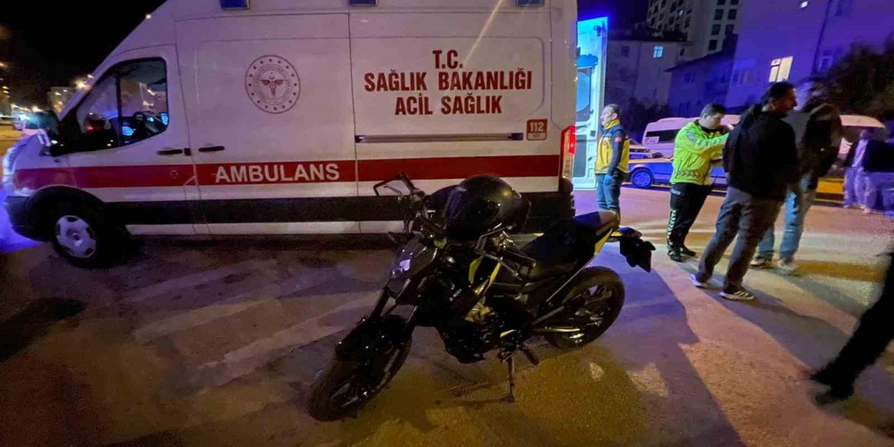 Karaman’da Motosiklet Kazası: 2 Yaralı