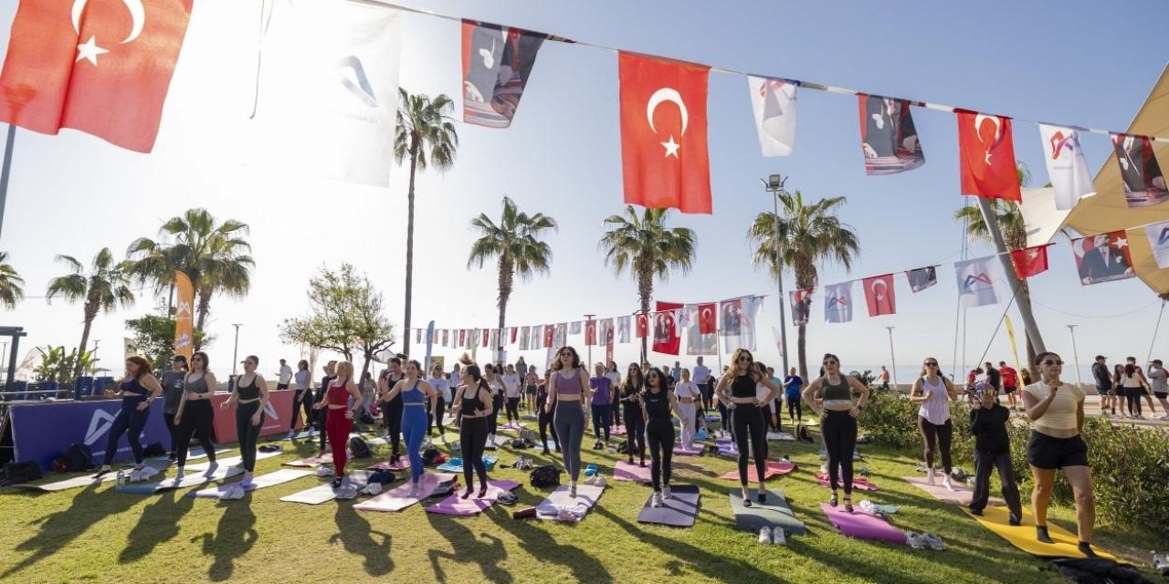 Mersin’de Bahar Spor Şenliğine Yoğun İlgi