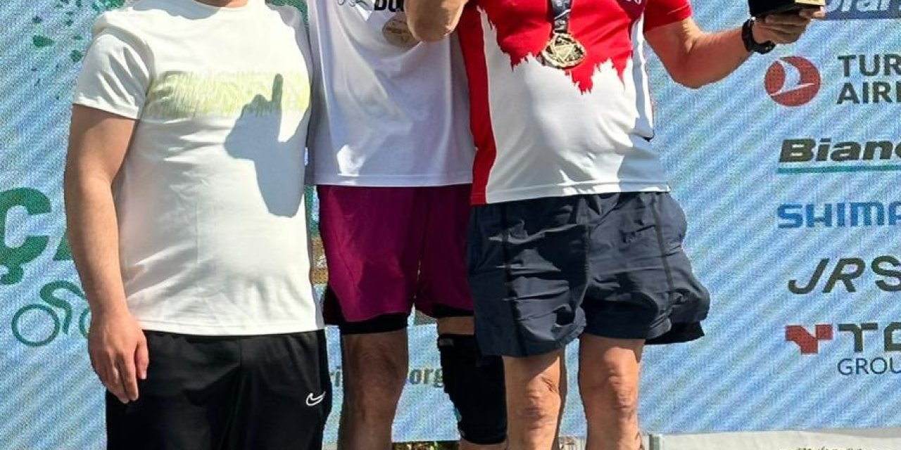 75 Yaş Üstü Kategoride Birinci Olan Milli Sporcu Ali Bıdı Türkiye Kupası Sahibi Oldu