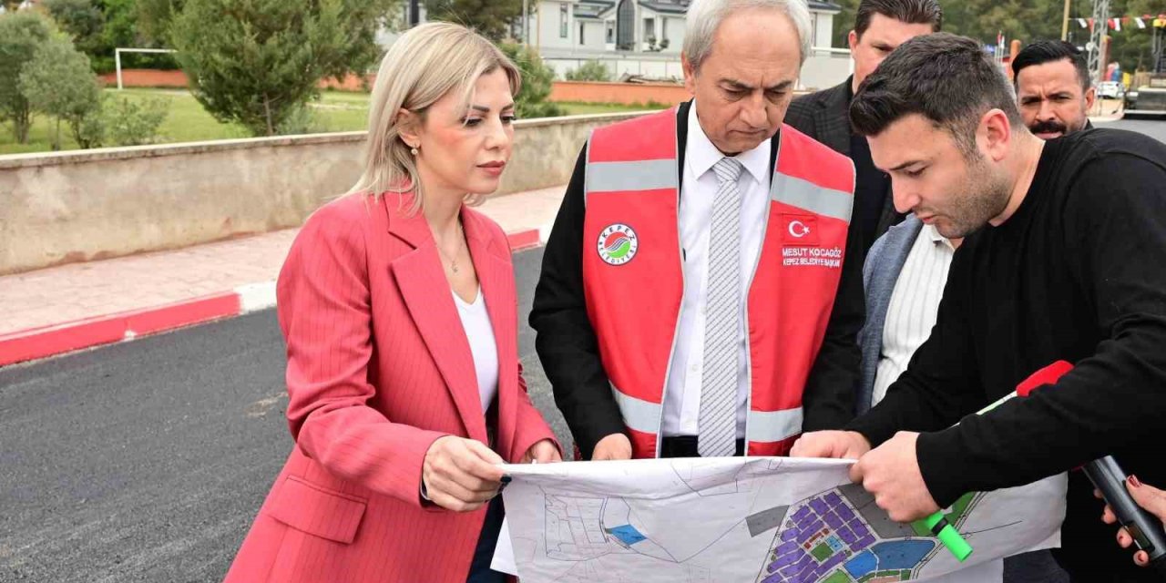 Duacı’da Alt Yapı Çalışmaları Tamamlanan 34 Sokağa Sıcak Asfalt