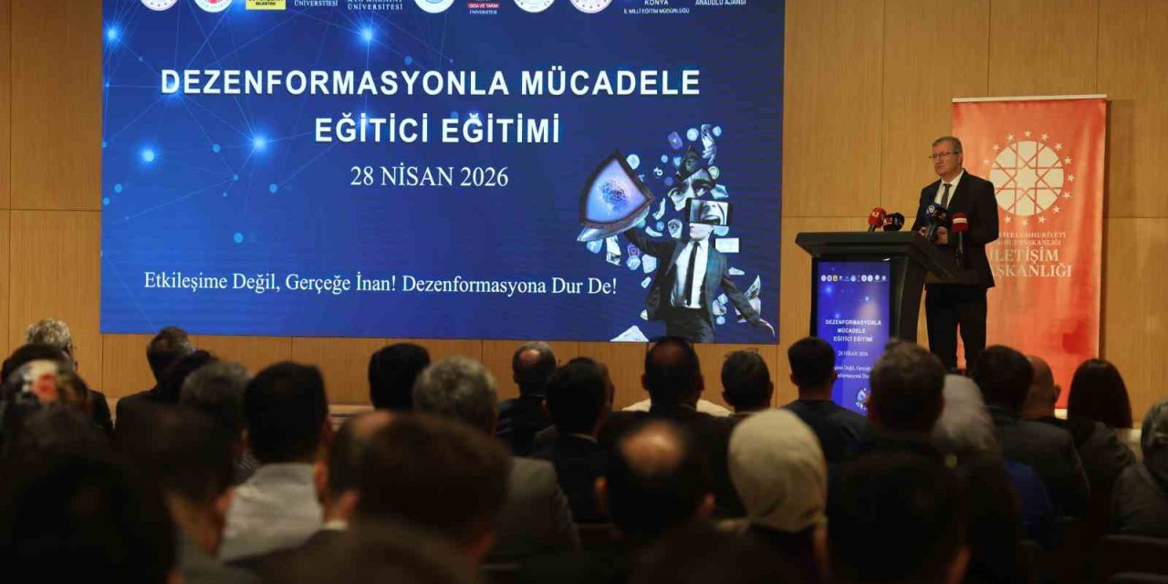 Konya’da Dezenformasyonla Mücadele Eğitimi