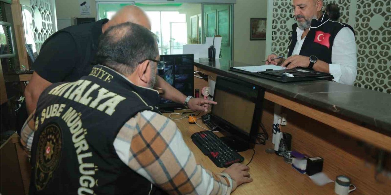 Antalya’da Konaklama Ve Araç Kiralama Firmalarına Eş Zamanlı Denetim