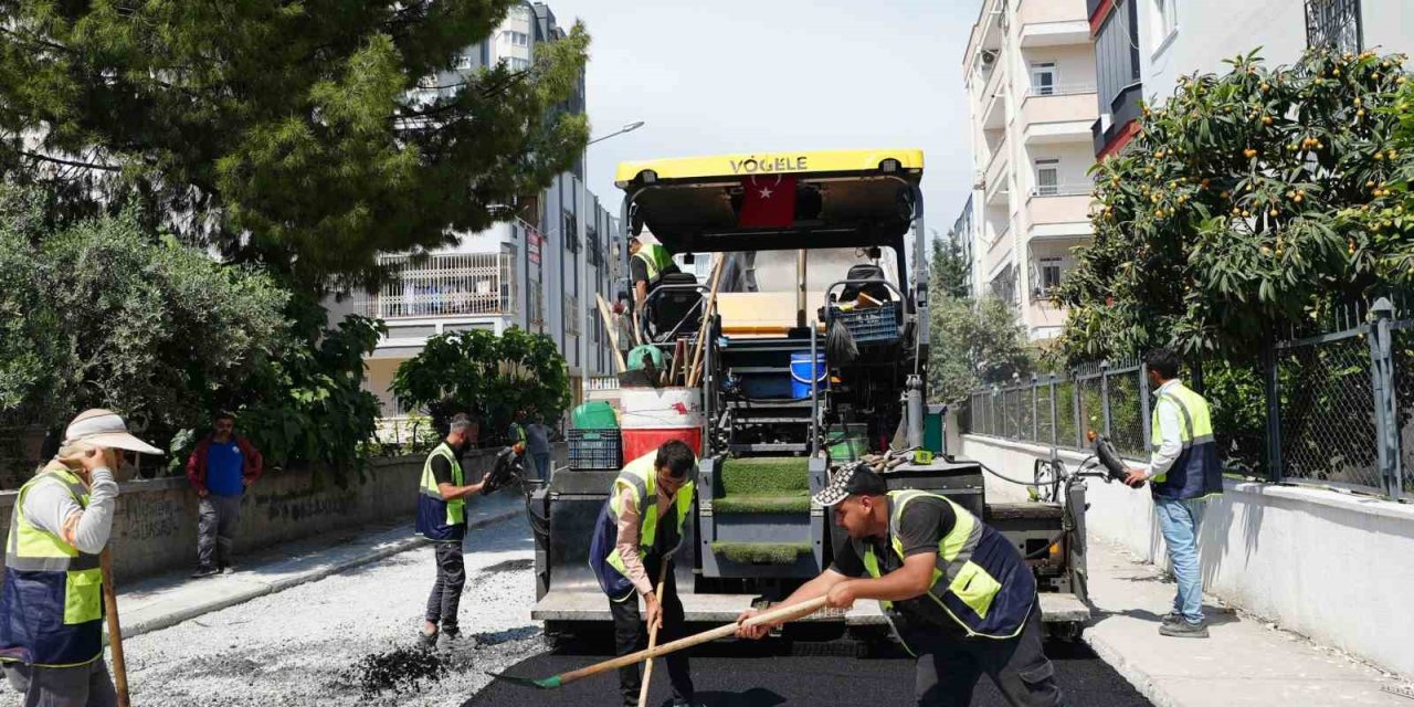 Tarsus’ta Yol Yenileme Çalışmaları Hız Kesmiyor