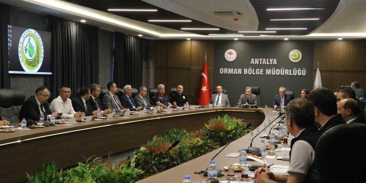 Antalya’da Orman Yangınlarına Karşı Sıkı Önlemler