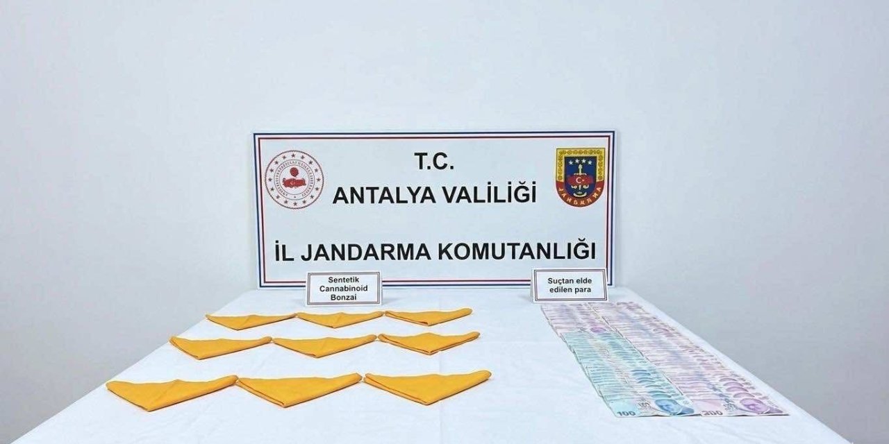 Antalya’da 25 Bin 600 Kullanımlık Sentetik Kannabinoid Maddesi Ele Geçirildi