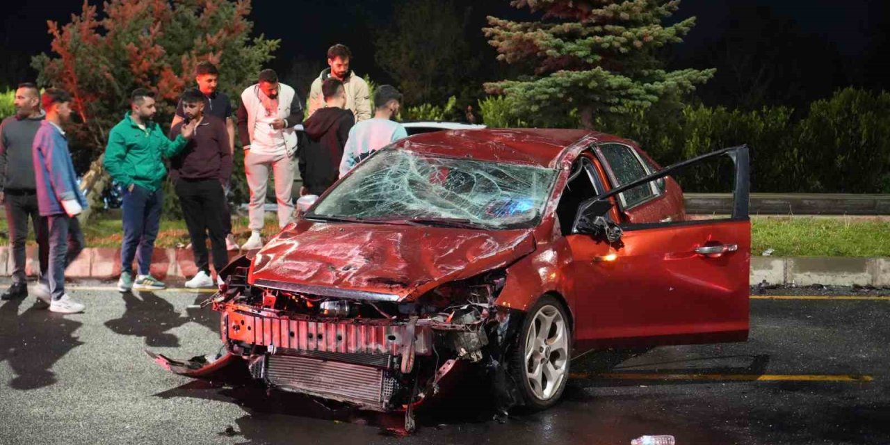 Niğde’de Kontrolden Çıkan Otomobil Takla Attı: 1 Yaralı