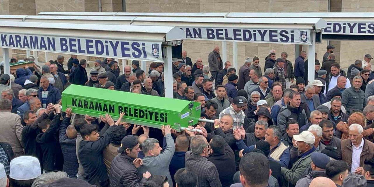 Karaman’da Kazada Hayatını Kaybeden Elektrikli Bisiklet Sürücüsü Toprağa Verildi