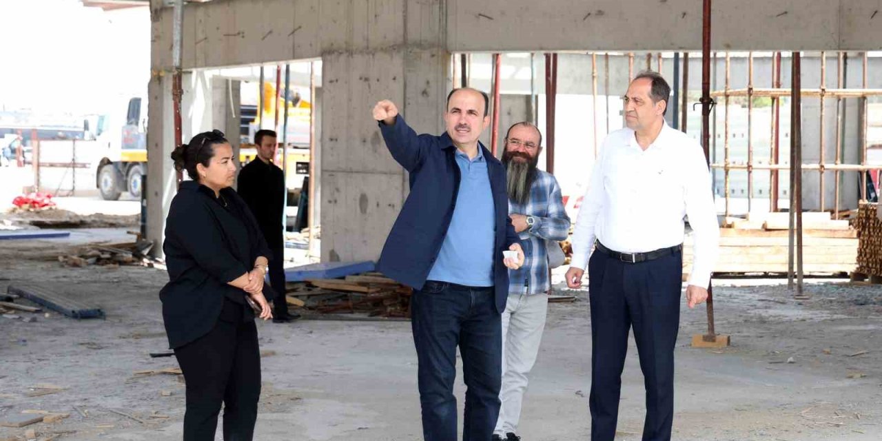 Başkan Altay: "türbe Arkası Konya’ya Yakışır Bir Hale Dönüşecek"