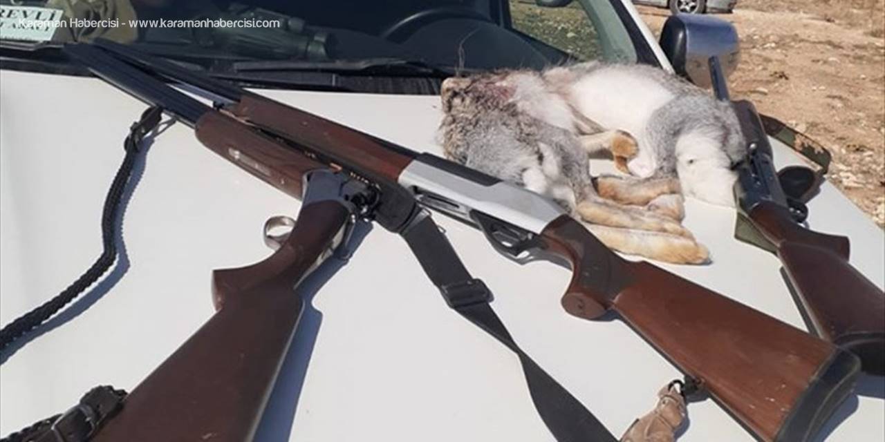 Karaman'da Kaçak Avcılara Ceza