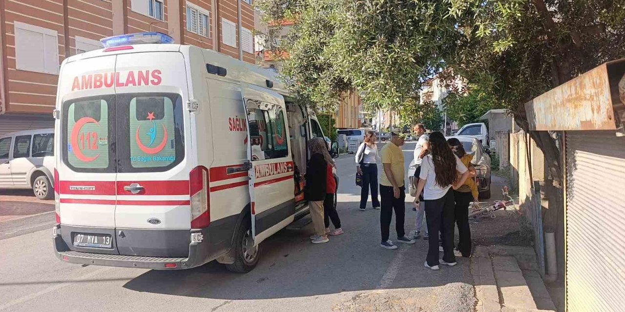 Motosikletle Çarpışan 9 Yaşındaki Bisikletli Yaralandı