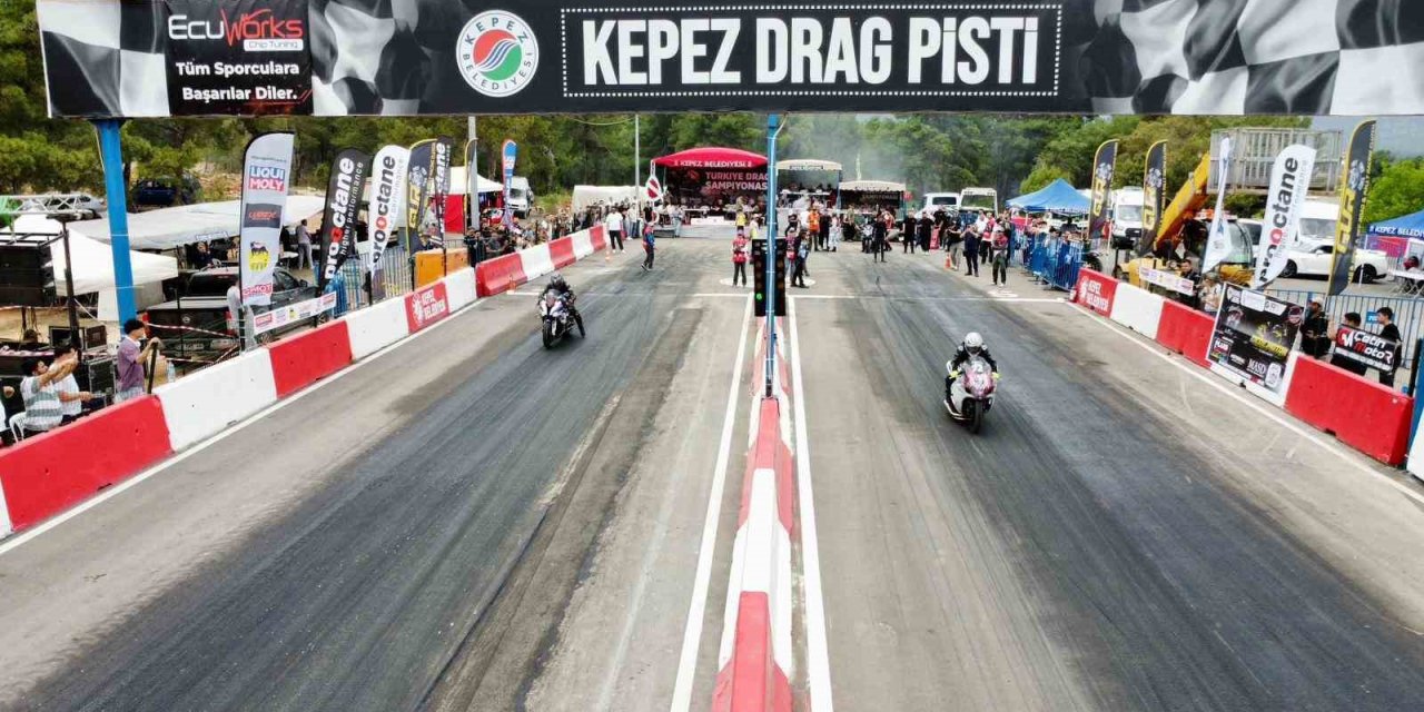 Kepez’de Motodrag Heyecanı Başladı