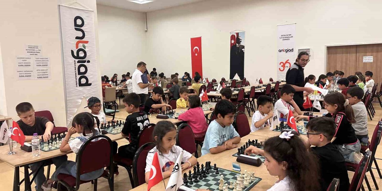 Antgiad 2. Ödüllü Satranç Turnuvası Büyük Heyecana Sahne Oldu