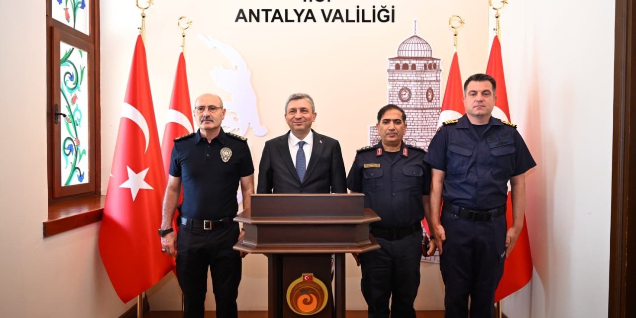 Vali Şahin: "hedefimiz Antalya’da Deniz Hep Temiz"