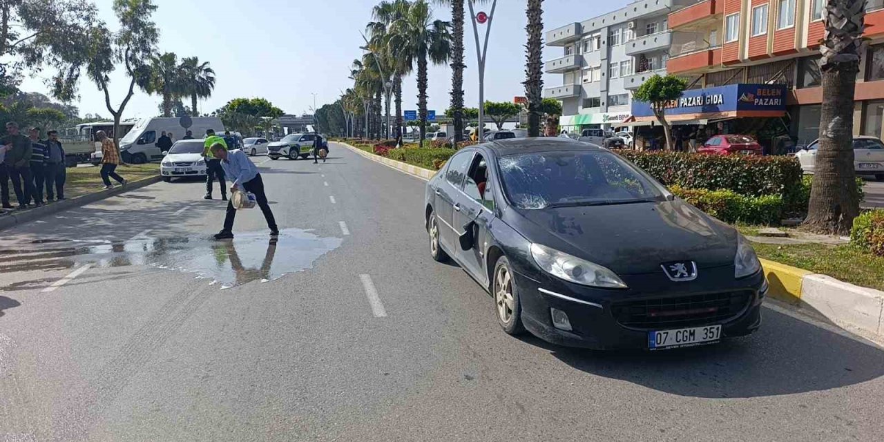 Otomobilin Çarptığı Yaya Ağır Yaralandı