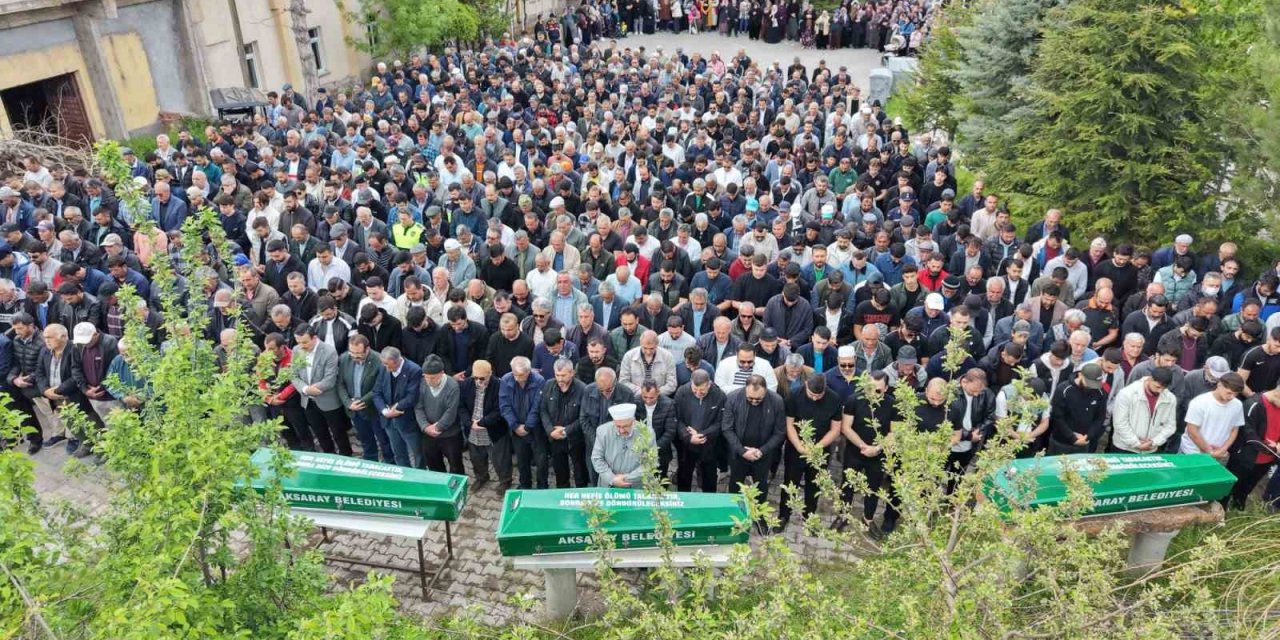 Su Kuyusundaki Temizlik Faciasında Ölen 3 Kişi Son Yolculuğuna Uğurlandı