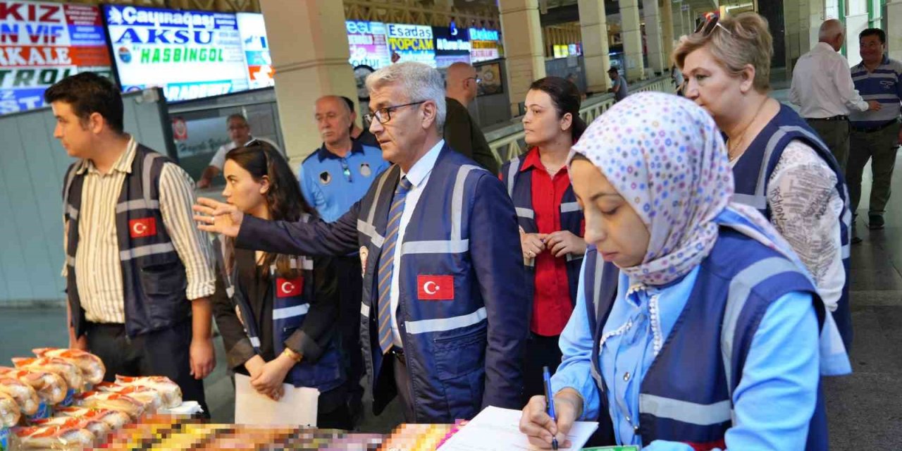 Antalya Otogarında Bayram Öncesi Bilet Ve Fiyat Etiketi Denetimi