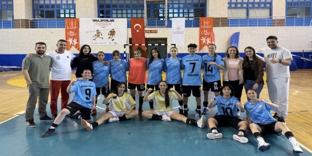 Aksaray Spor Lisesi Kız Futsal Takımı, Türkiye 5.’si Oldu