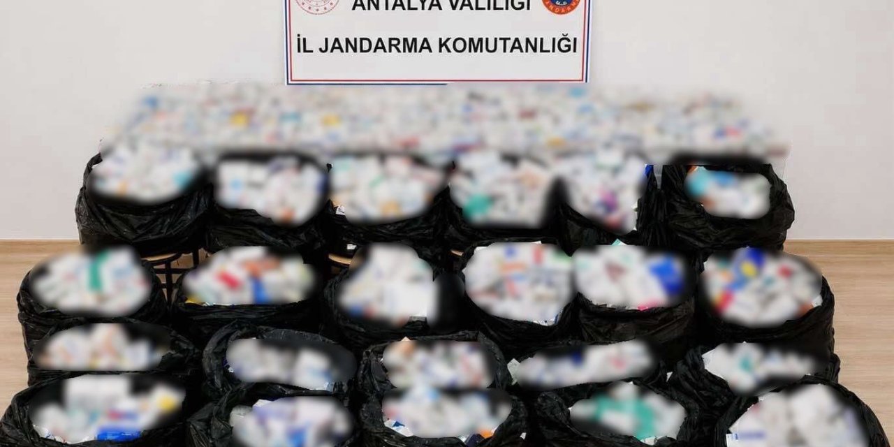 Gazipaşa’da 164 Bin Adet Sentetik Hap Ele Geçirildi