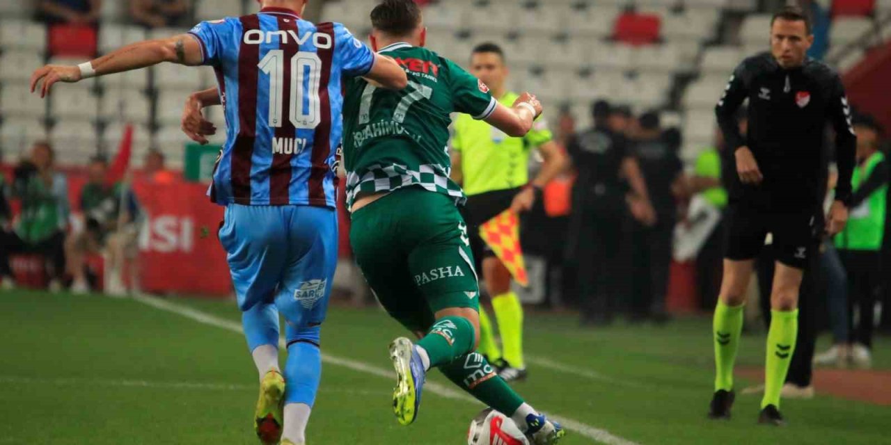 Ziraat Türkiye Kupası: Trabzonspor: 1 - Konyaspor 0 (ilk Yarı)