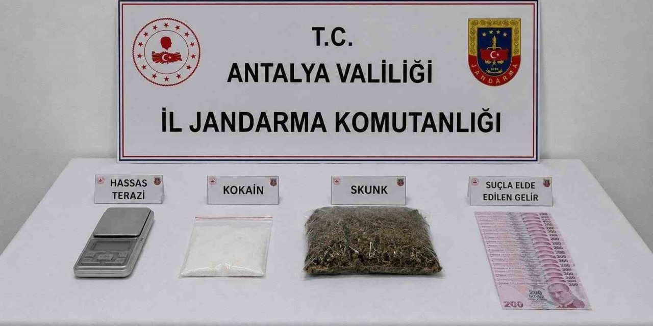 Antalya’da Uyuşturucu Operasyonunda 1 Şüpheliye İşlem