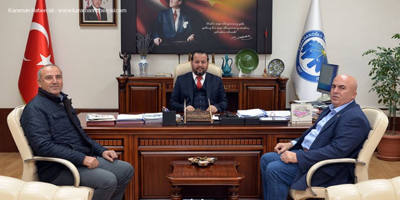 Ziraat Başkanından Rektör Akgül'e Ziyaret
