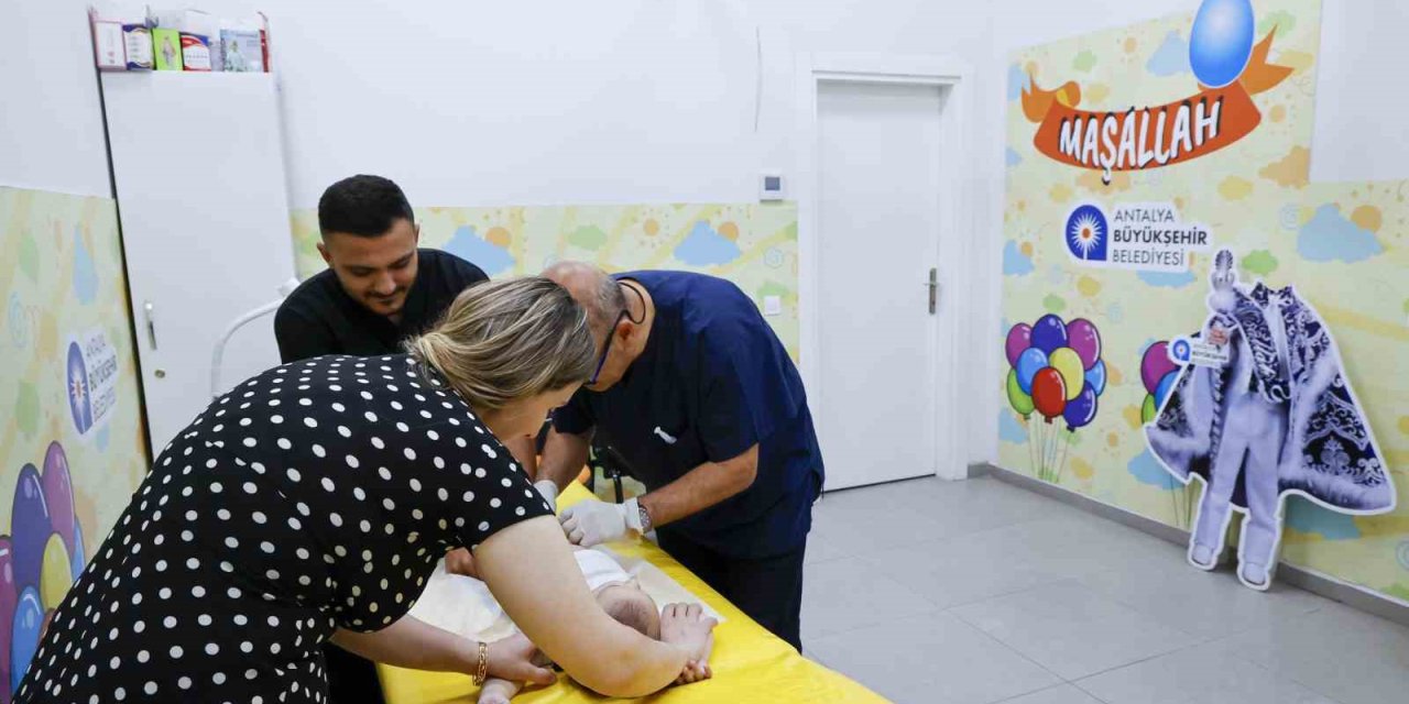 Büyükşehir’in Ücretsiz Sünnet Hizmeti Yoğun İlgi Görüyor