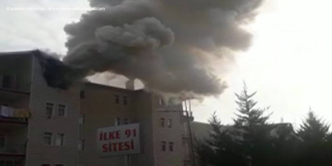 Başkent’te Korkutan Yangın