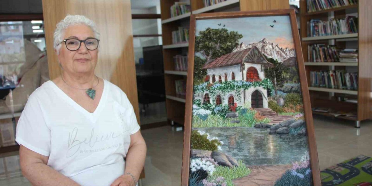 Kırık Camları Sanat Eserine Dönüştürüyor