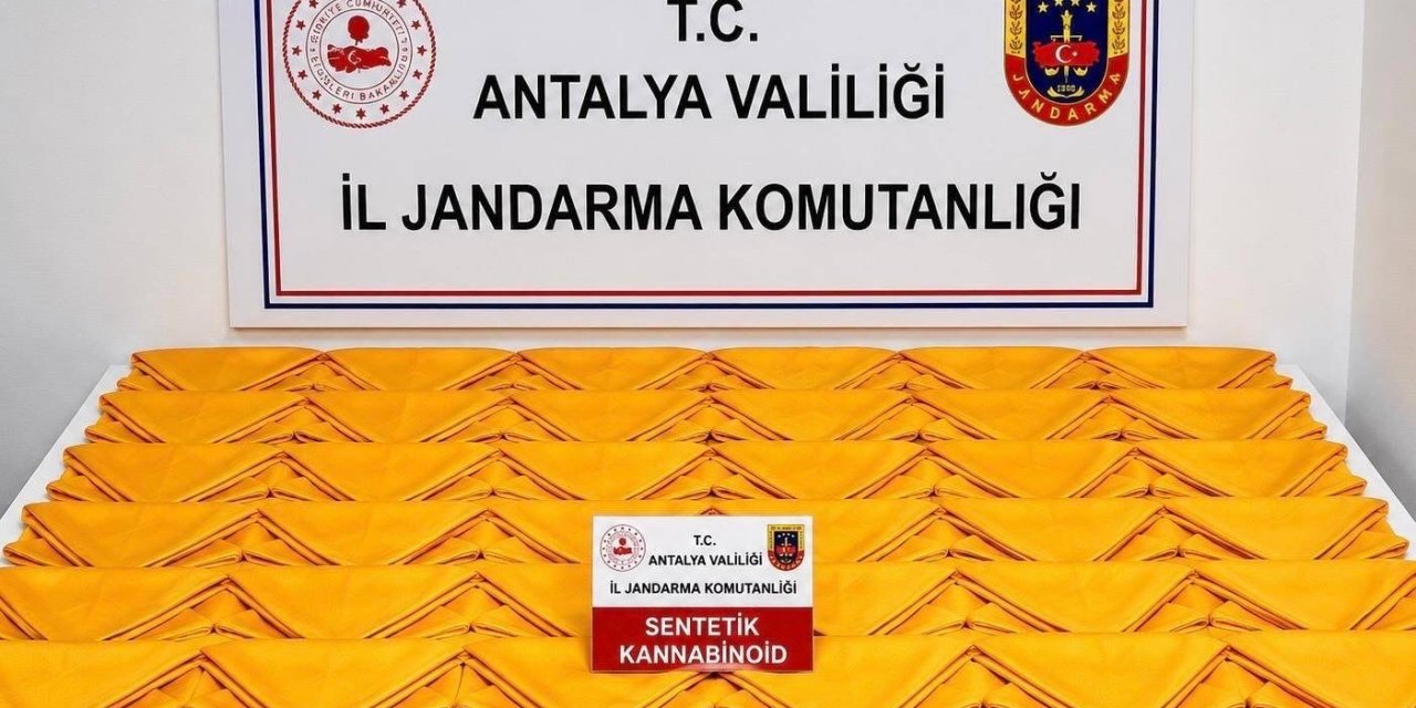 Alanya’da Otel Odasında 537 Bin 600 Kullanımlık Uyuşturucu Madde Ele Geçirildi