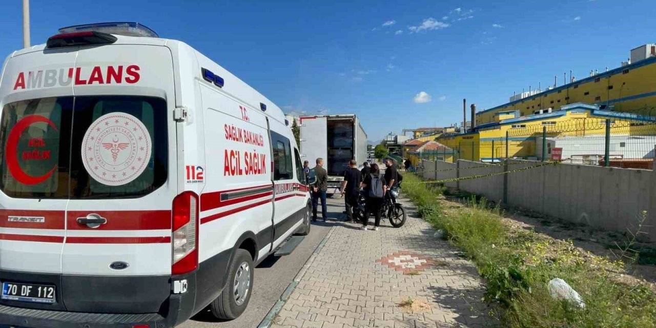 Tır Şoförü Tırın Dorsesinde Ölü Bulundu