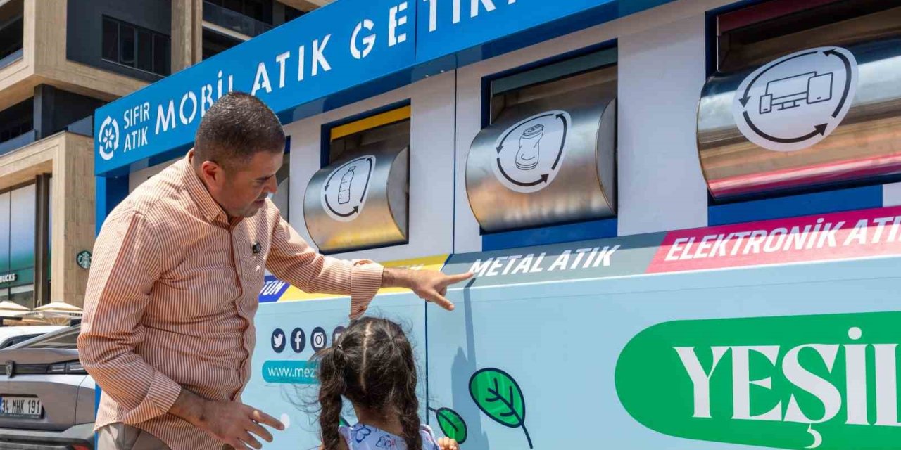 Mezitli’de Mobil Atık Getirme Merkezleri Hizmete Girdi