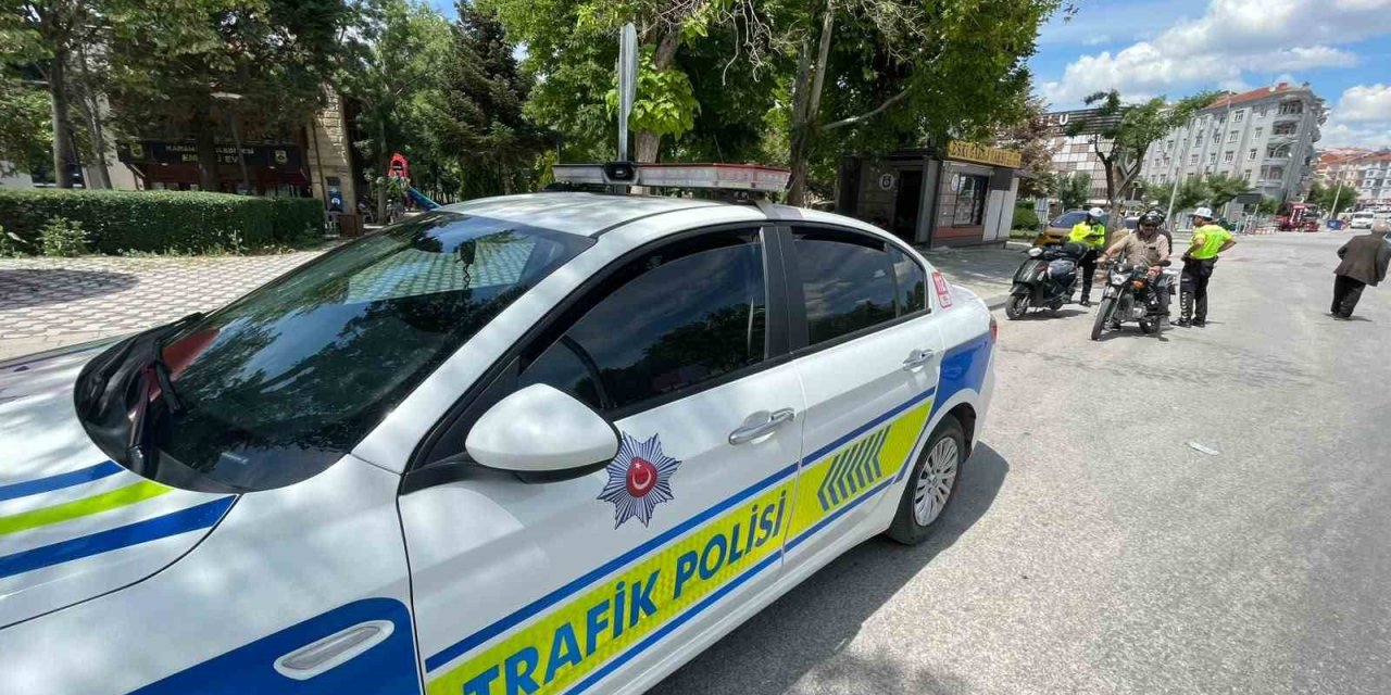 Karaman’da Motosiklet Denetimleri Arttı
