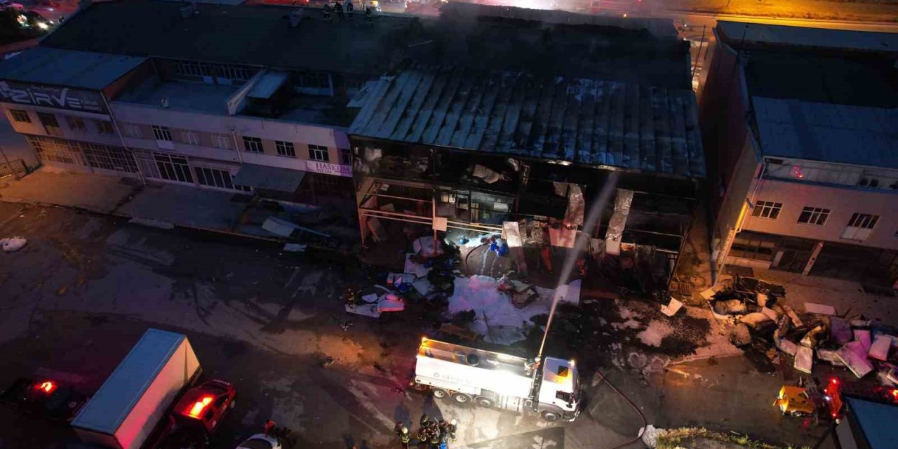 Konya’daki Yangında İtfaiye Eri Şehit Oldu