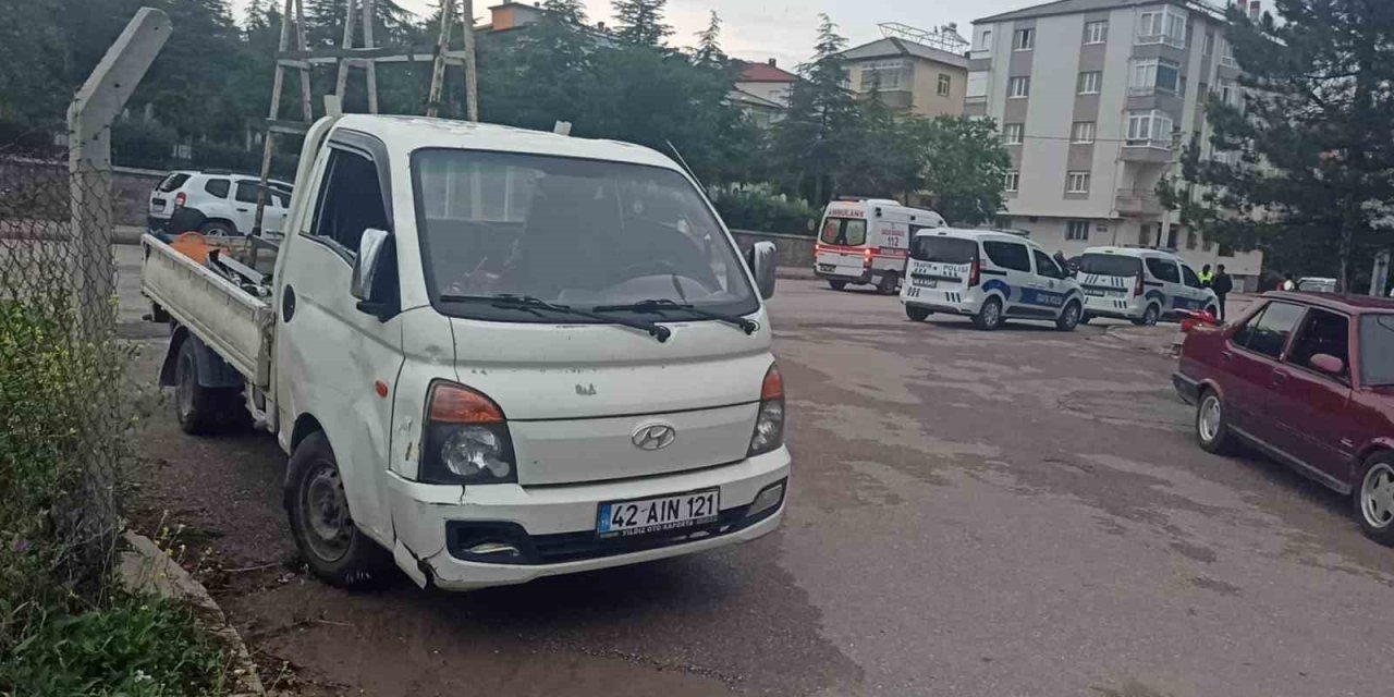 Konya’da Trafik Kazası: 2 Yaralı