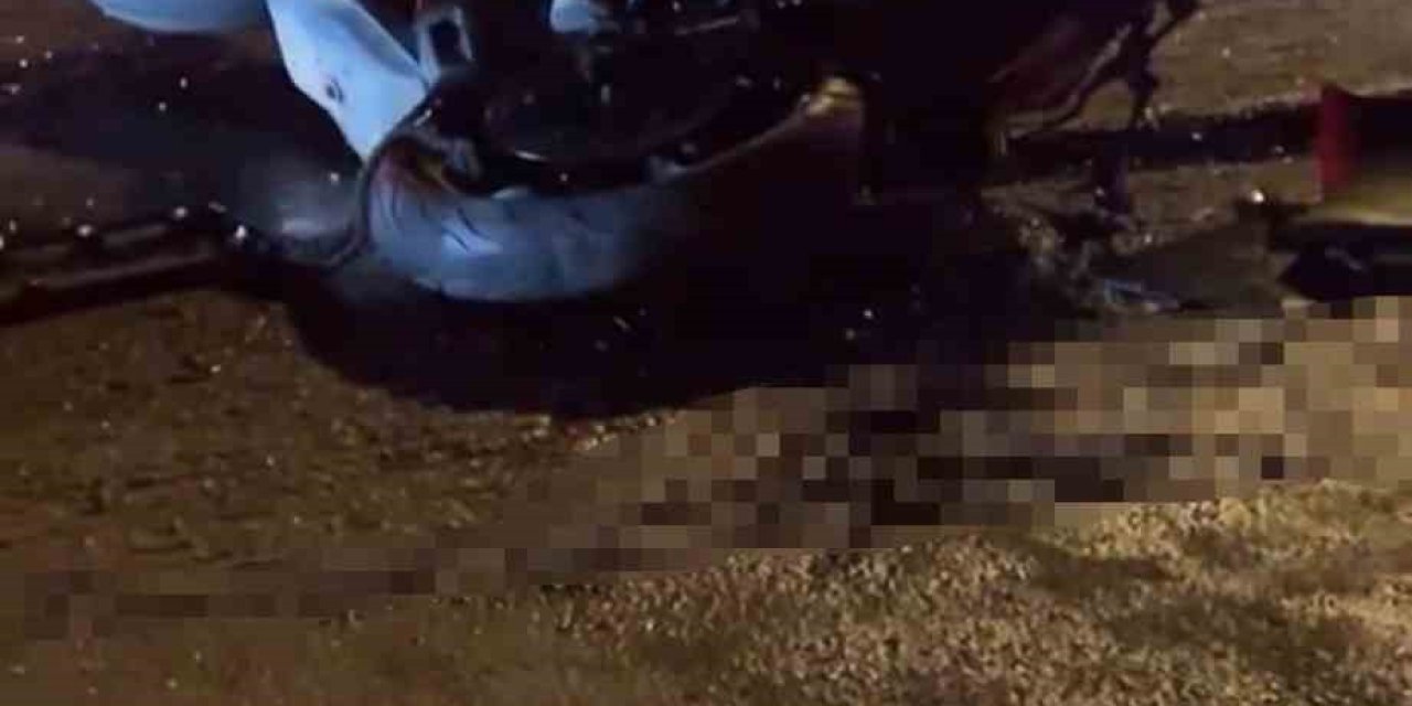 Minibüs İle Çarpışan Motosikletin Rus Sürücüsü Hayatını Kaybetti