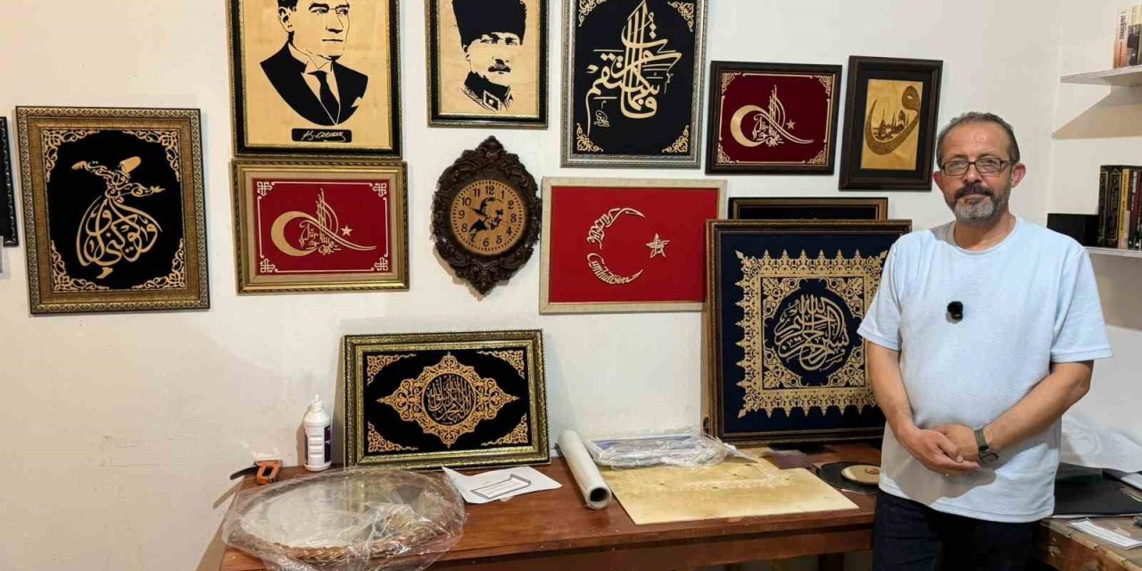 Ahşaba Sanatla Hayat Veriyor: 12 Yıllık Naht Tutkusu