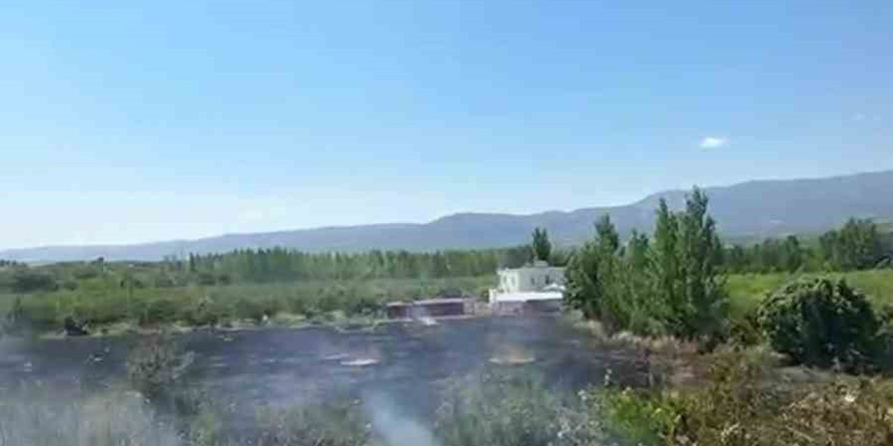 Mersin Mut’ta Yangın: 15 Dönüm Bahçe Zarar Gördü