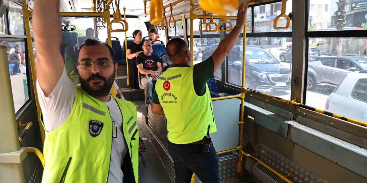 Büyükşehir’den Otobüslere Sıkı Takip