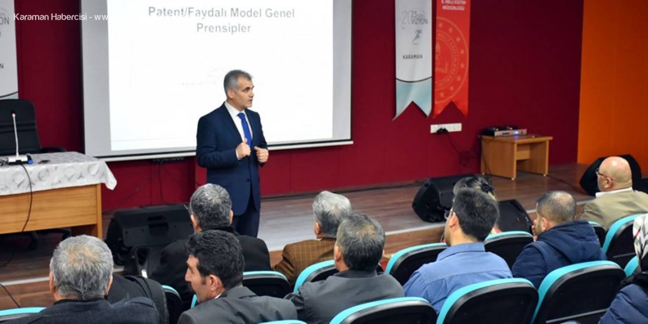 Mesleki ve Teknik Eğitim Lisesi Yöneticilerine Sınai Mülkiyet Farkındalık Semineri