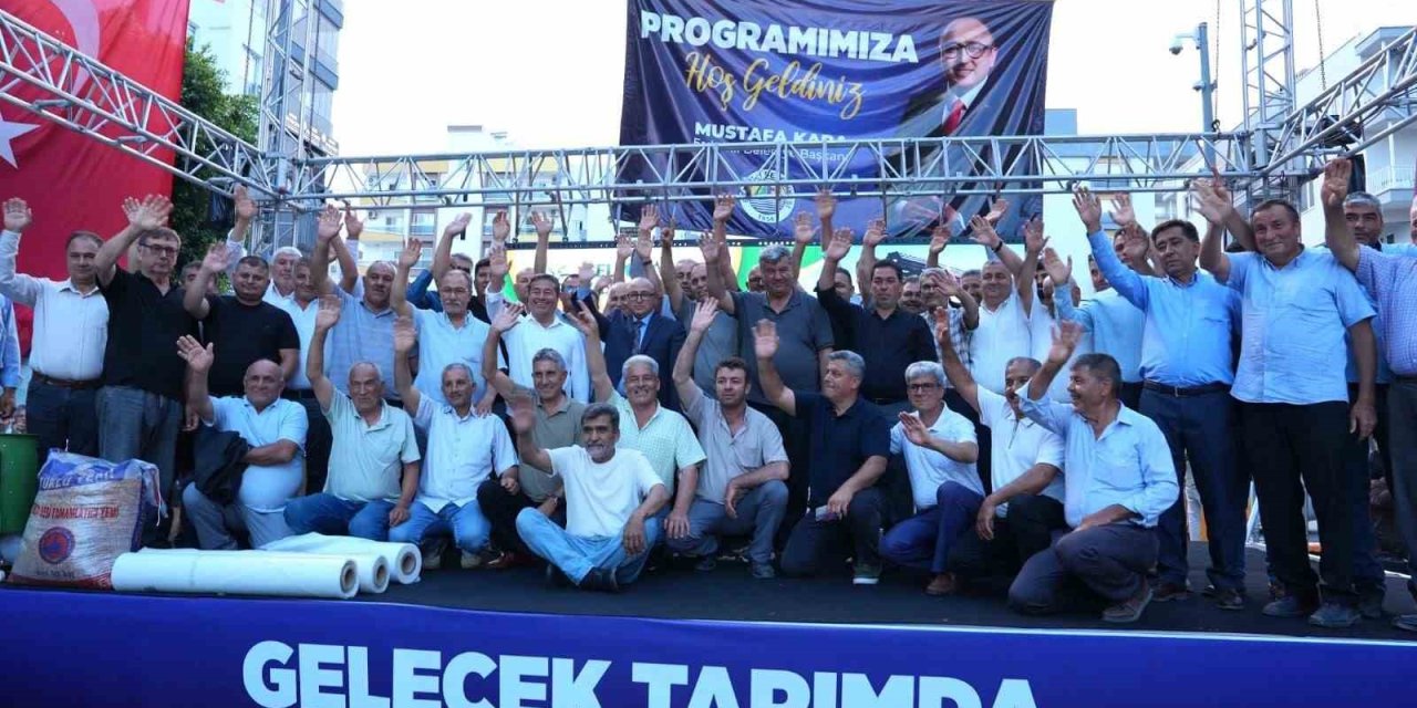 Erdemli Belediyesinden Üreticilere Önemli Destek