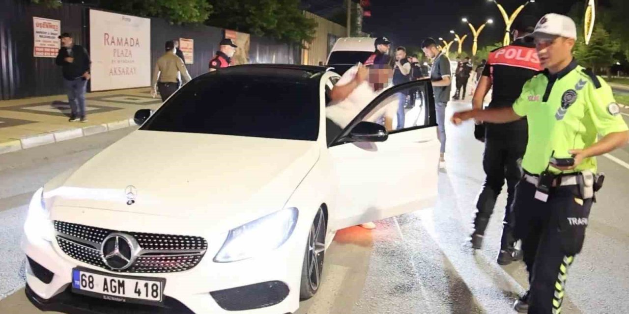 Aksaray’da Ehliyetsiz Sürücüye 202 Bin Lira Ceza