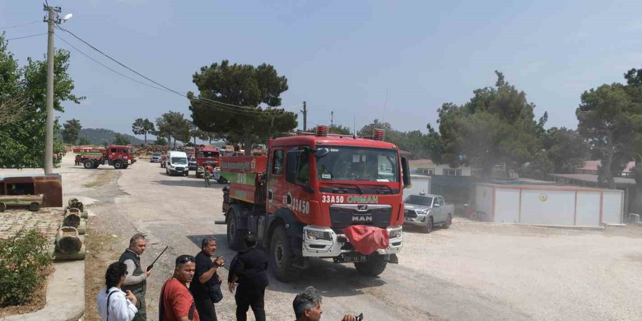 Mersin’de Gerçeğini Aratmayan Orman Yangını Tatbikatı