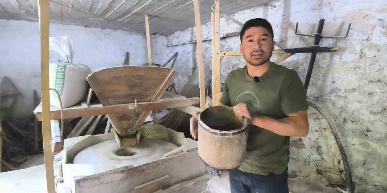 Anamur’da 200 Yıllık Su Değirmeni Zamana Direniyor