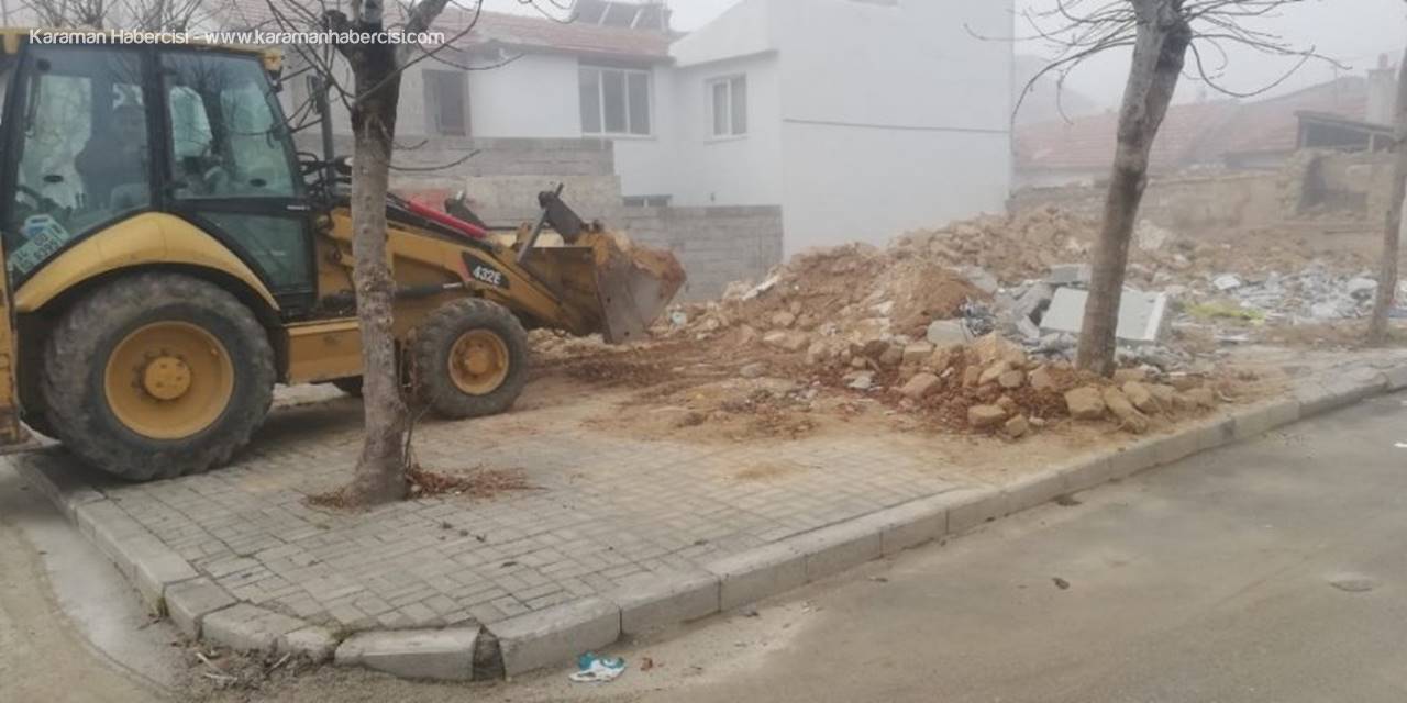 Karaman Belediyesi Boş Arsaları Otoparka Çeviriyor